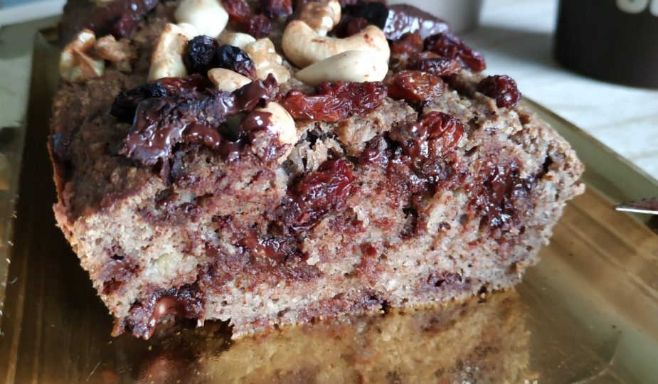 Cake citron choco cranberry