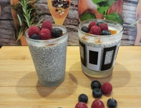 crémeux aux graines de chia