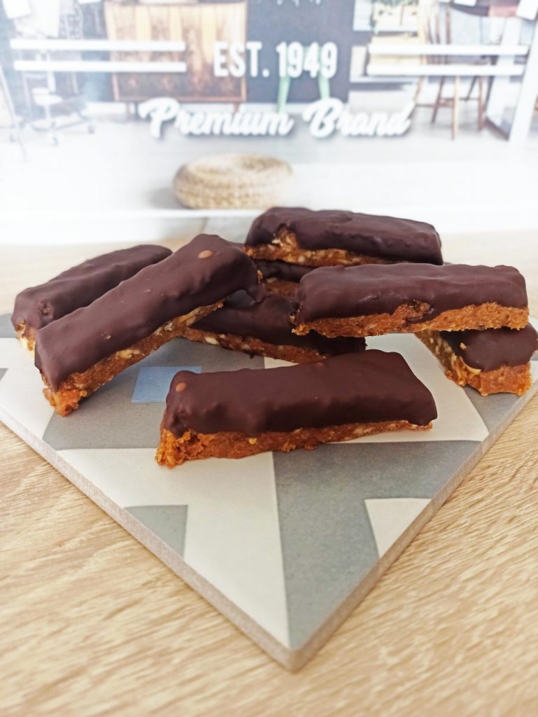 barre protéinée façon snickers