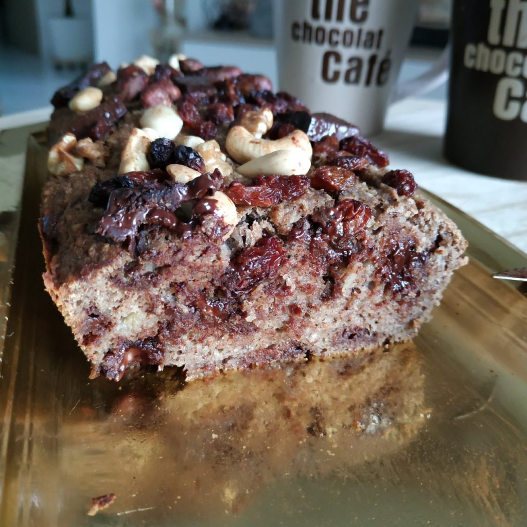 Cake citron choco cranberry