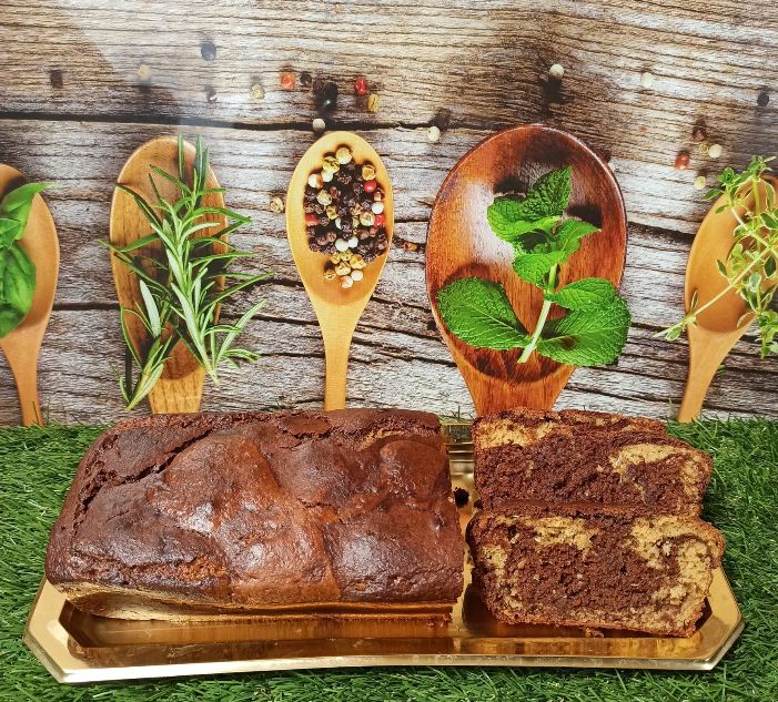 marbré chocolat noisette sans beurre