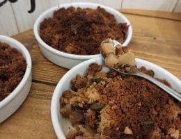 crumble aux fruits