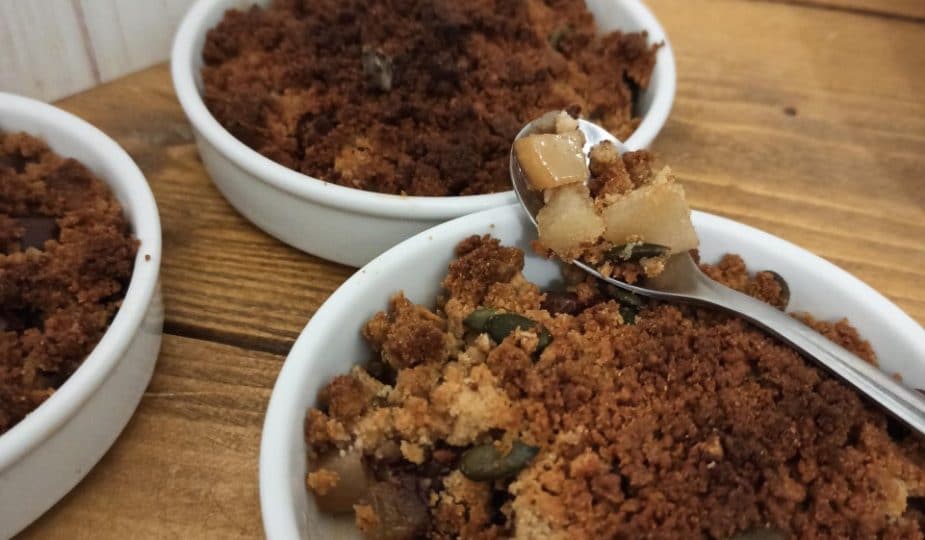 crumble aux fruits