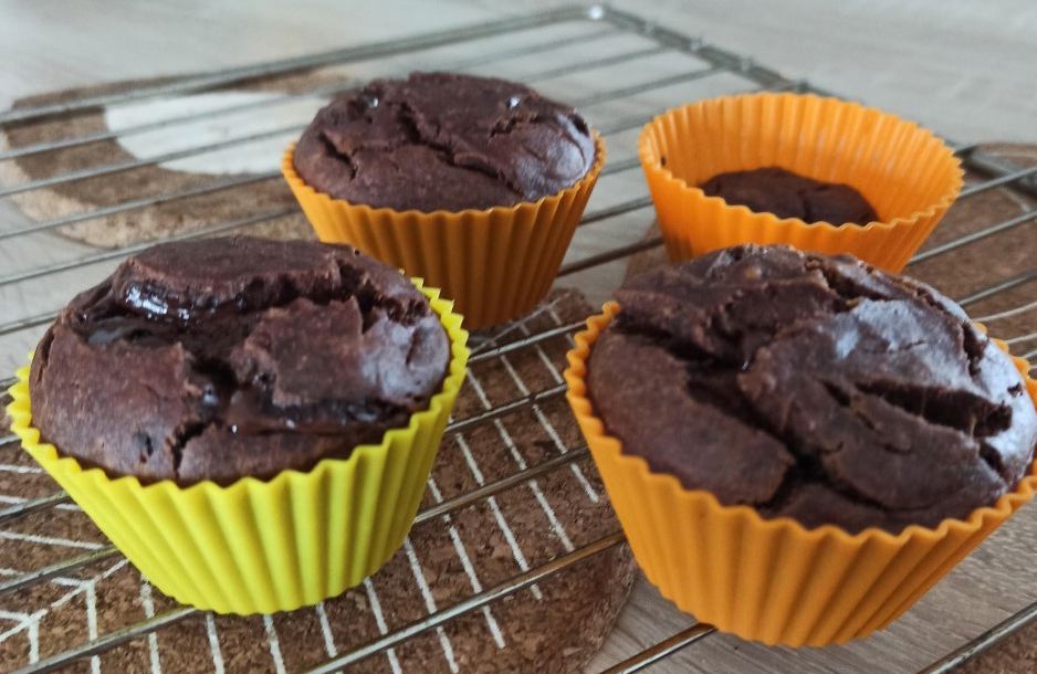 muffins chocolat banane